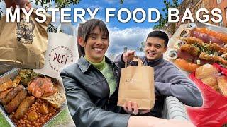 24 Hours Trying MYSTERY FOOD BAGS!  Too Good to Go App