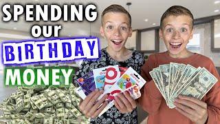 SPENDING ALL OUR BIRTHDAY MONEY!!