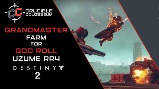 Grandmaster Nightfall farm for Uzume rr4