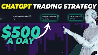 How to Use ChatGPT To Create A Profitable Trading Strategy (Step by Step Guide)