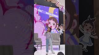 BUNDA NYANYI LAGU SAHABAT DI LAUNCHING BUKU LEIKA SAMBIL BAGI-BAGI SUSU #leika #shorts #dienafitri