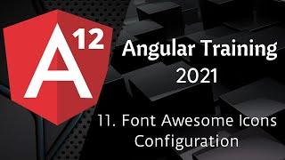 11. Font awesome icons Configuration | Angular 12 Tutorial | NAVEEN SAGGAM