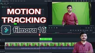 Motion Tracking in Filmora X | Add Motion Tracking to your elements in Wondershare Filmora X (Hindi)