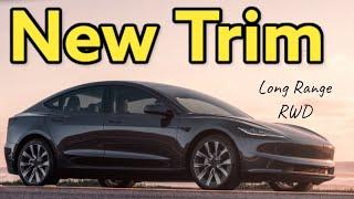 The Best Deal On A New Tesla!  New Trim Available | Tesla Model 3 Long Range RWD