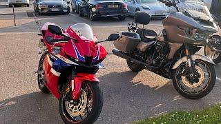 2024 CBR600RR & the Road Glide CVO (Malvern Hills and the Piston club) ​⁠with ​⁠@twistiesRd