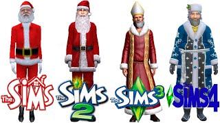  Sims 1 vs Sims 2 vs Sims 3 vs Sims 4 : Christmas