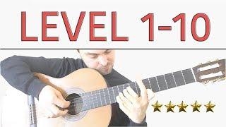 FLY ME TO THE MOON in 10 Levels of Difficulty (Guitar)