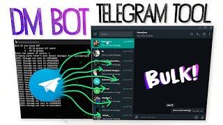  Telegram Bulk Message Sender [python] | How to send Mass message to all members in Telegram group