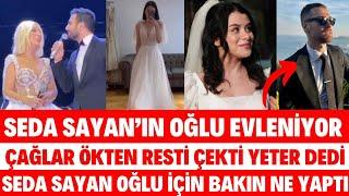 SEDA SAYAN'IN OĞLU OĞULCAN ENGİN EVLENİYOR ÇAĞLAR ÖKTEN RESTİ ÇEKTİ YETER İLAYDA ALİŞAN EVET DEDİ