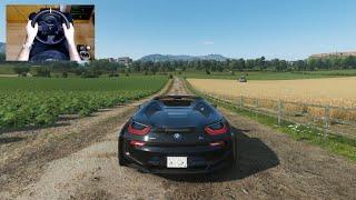 Forza Horizon 4 - 2020 BMW I8 ROADSTER - Test Drive with THRUSTMASTER TX + TH8A - 1080p60FPS