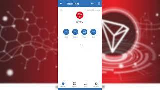 How To Get TRX (TRON) TRC-10 Address (Trust Wallet)