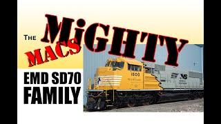 EMD's SD70 AC Locomotive Family