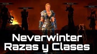 ► Neverwinter: Creacion de personajes Razas y clases | Gameplay Español