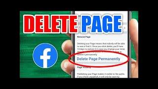 How to Delete Facebook Page - Permanently Delete Facebook Page - Updated Tutorial