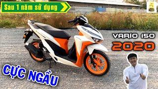 Honda Vario 150 2020 TRẮNG CAM ▶️ Đánh giá chi tiết sau 1 năm sử dụng Vario 150 2020  TOP 5 ĐAM MÊ