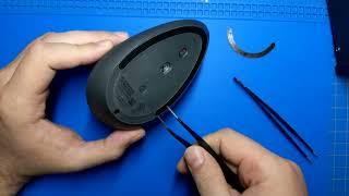 Replacing the Left Button Switch on a Logitech MX Vertical Mouse