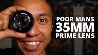 AFFORDABLE Neewer 35mm Lens - F1.7 | PHOTO & VIDEO TEST