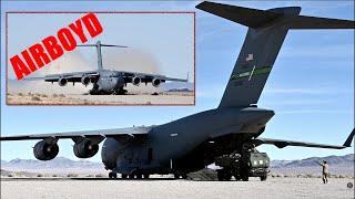 C-17s Delivering HIMARS • Nevada Test and Training Range