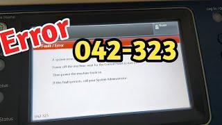 Error 042-323 Xerox3065