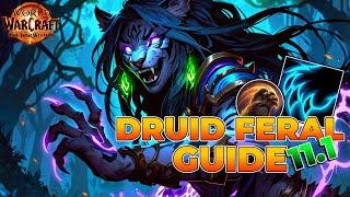 "Feral Druid 11.1 Guide – Best Rotation & Talents in The War Within!"