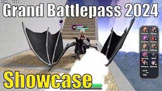 Grand Battlepass Showcase | ALL FREE ITEMS IN BATTLEPASS | FREE DRAGON MOUNT | Mirage Aura | W//Z