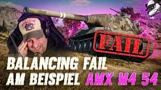 Wie Balancing nicht aussehen sollte am Beispiel "AMX M4 54" [WoT - Gameplay - Kommentar - DE]