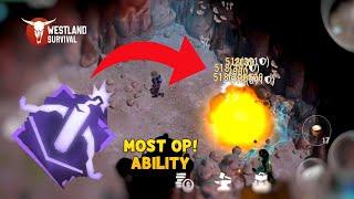 Most OP Epic Ability - BOOMSHOT in Spirit Cave | Westland Survival