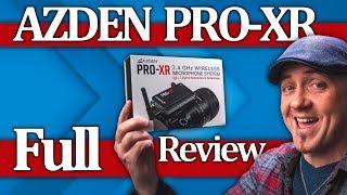 Azden Pro-XR wireless microphone system for video!