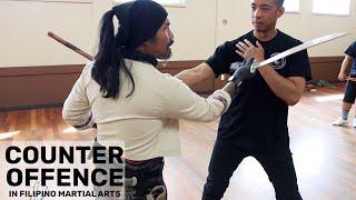 Thrusts Are The Best Counter Attack In Filipino Martial Arts