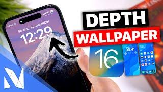 Die BESTEN iOS 16 Wallpaper Apps - Wallpaper mit "Tiefeneffekt" finden! | Nils-Hendrik Welk