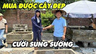 Giao dịch cây Sanh Nam Điền vừa phá đá rất đẹp tại vườn em Quyền - Hưng Yên