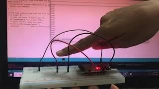 LDR sensor using ESP32 (Instrusment - Lab 1)