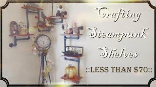 ~Crafting Steampunk Shelves~ ::The Pumpkin Mage::