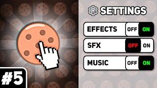How to make Cookie Clicker Game in Scratch (Part 5 - Settings Menu)