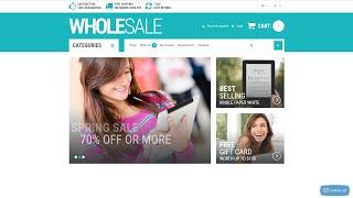 Wholesale Store Responsive OpenCart Template by RockThemes - 53684