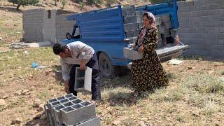 Bringing blocks by Akbar to build a dream house