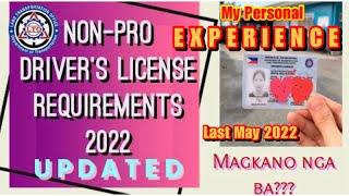 REQUIREMENTS SA PAGKUHA NG NON-PROFESSIONAL DRIVER’S LICENSE | UPDATED 2022 | MAGKANO GASTOS?