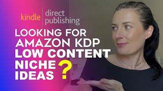 Amazon KDP Niche Research - How To Find Low Content Niche Ideas