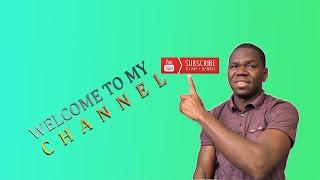 Welcome To My Channel | Daniel Flomo