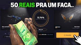 COMO CONSEGUIR UMA FACA do CS 2 COM 50,00 REAIS (é possível..?)