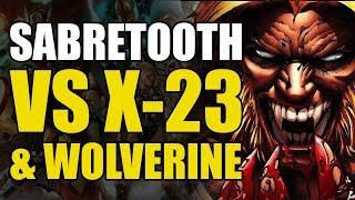 X-23 & Wolverine vs Sabretooth (Marvel Generations: The Best)