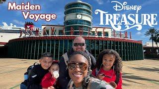 Disney Treasure Maiden Voyage ~ Embarkation Day! Here’s What Blew Us Away!