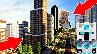 HANYA 1 KLIK KALIAN BISA BIKIN 1 KOTA SEMEWAH INI DI MINECRAFT! - MVLOG #38