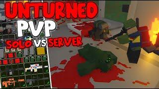 HOW I SOLO DOMINATED THE MOST POPULAR SERVER - Unturned Germany PvP