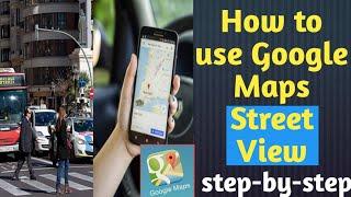 How to use Google maps street view on android phone