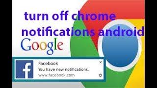 How to turn off chrome notifications on android 2019 | Tomal's Guide