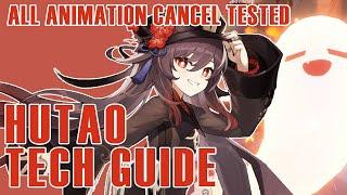 HUTAO TECH GUIDE, GET MAXIMUM DAMAGE WITH THIS!!  Jump Cancel and Dash Cancel // Genshin Impact