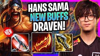 HANS SAMA PLAYS HIS ICONIC DRAVEN WITH NEW BUFFS! | G2 Hans Sama Plays Draven ADC vs Ashe!