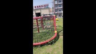 childrens climbing rope nets,rope climbing frame playground equipment,rock climber net worth China