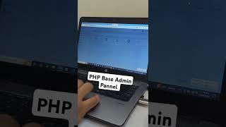 Fully Functional Admin Panel | PHP & Laravel Project #shorts #laravel #coding